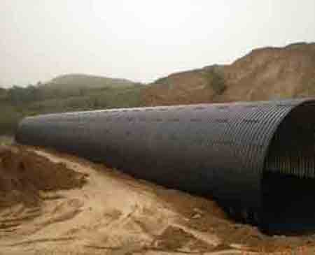 在冻土情况下钢波纹涵管如何施工?