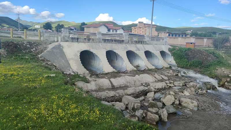 钢波纹管涵基础处理技术：稳固工程的根基